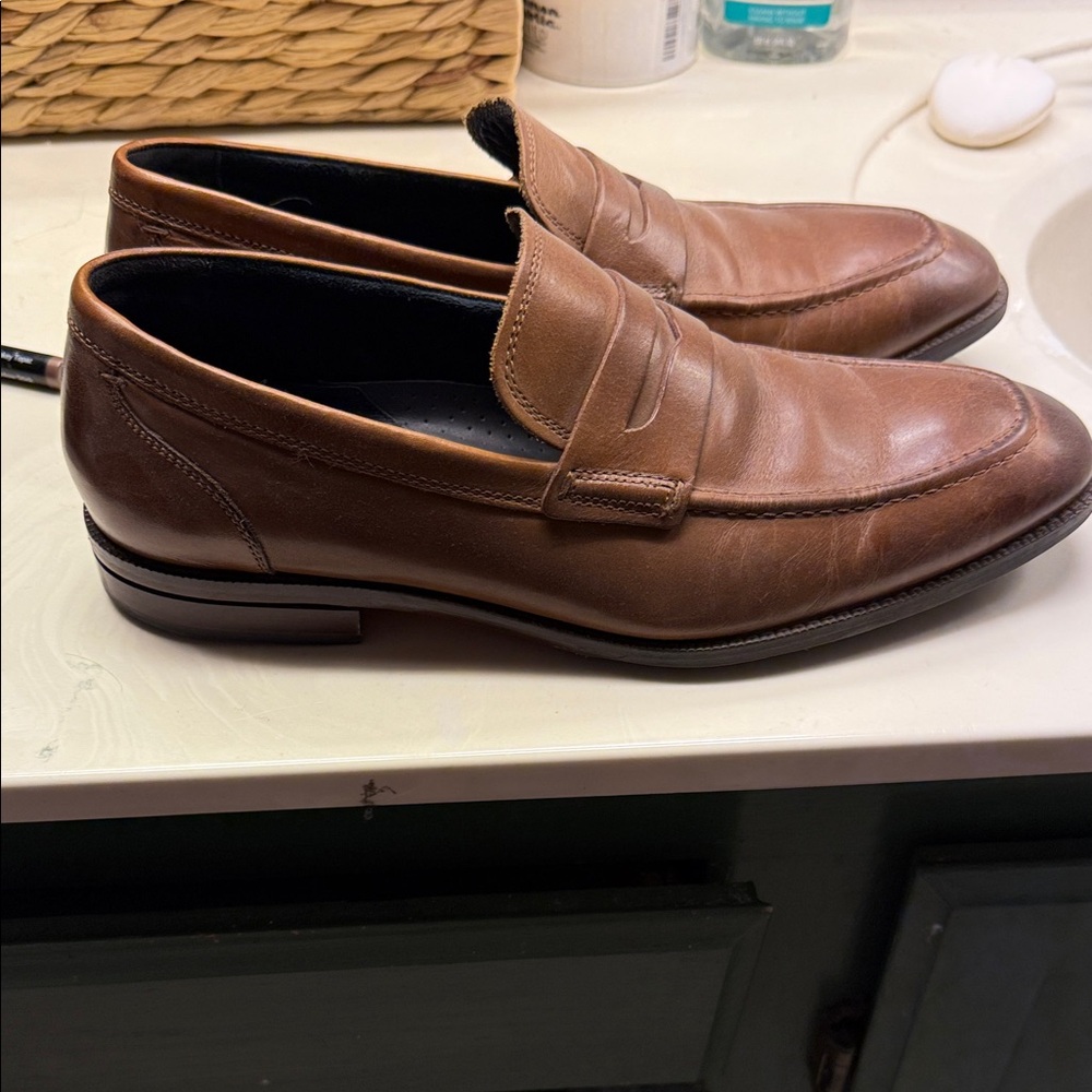 Men's Brown Cole Haan Leather Loafers